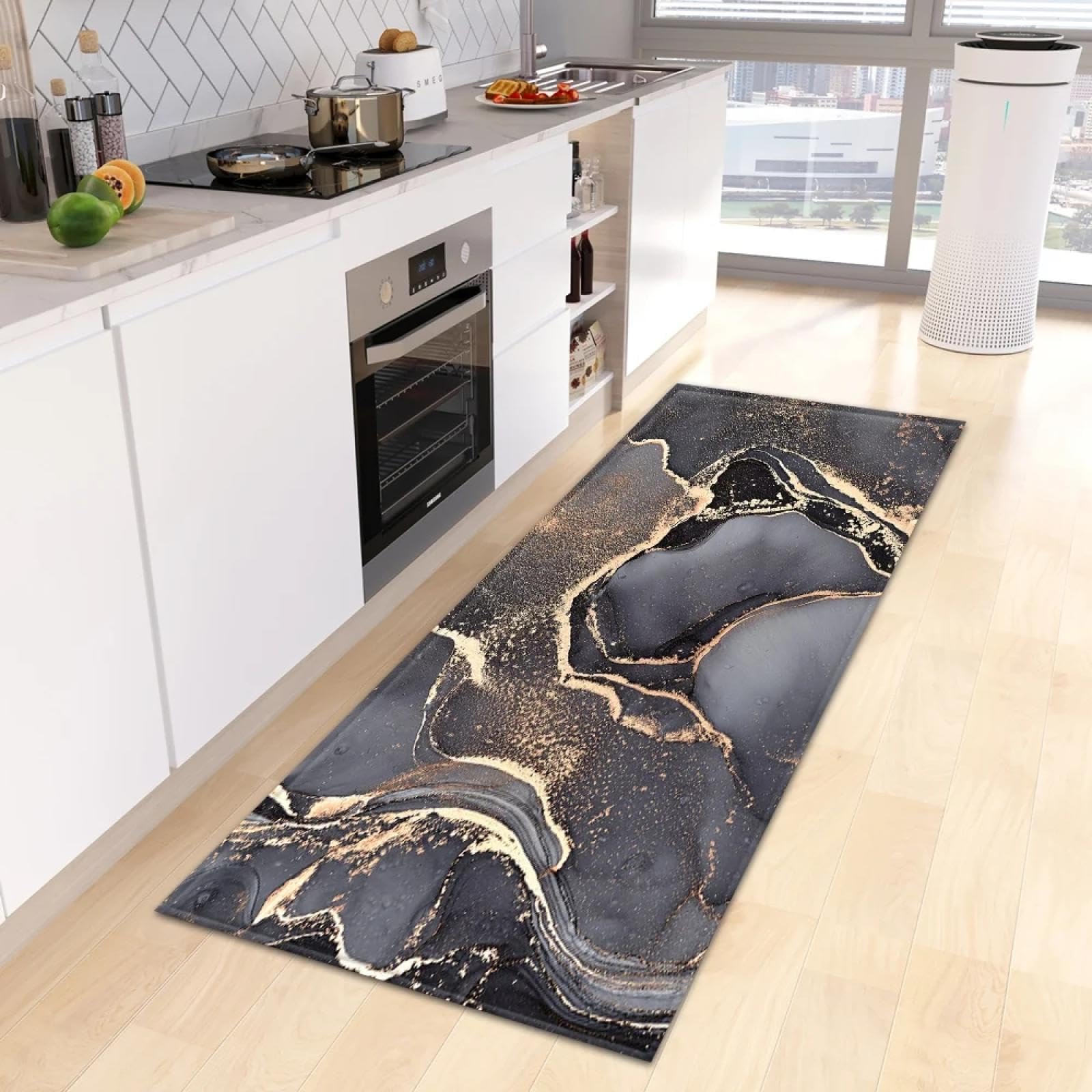 Tapis de salle de bain antidérapant 80x230cm pour éviter les glissades