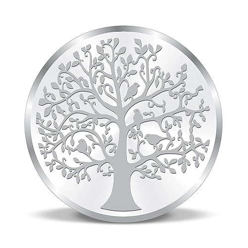 999 Purity 10 gm Banyan Tree Silver Coin By ACPL