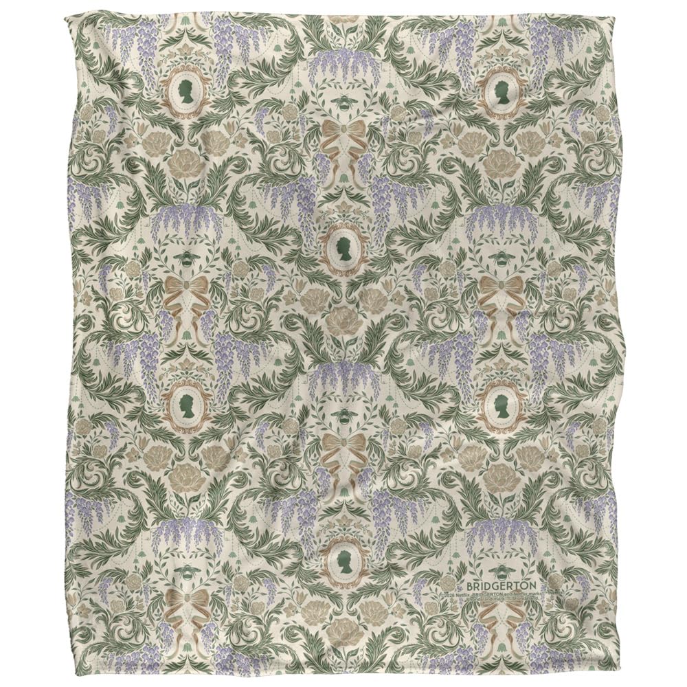 Netflix Bridgerton Throw Blanket 152 X 127 Cm