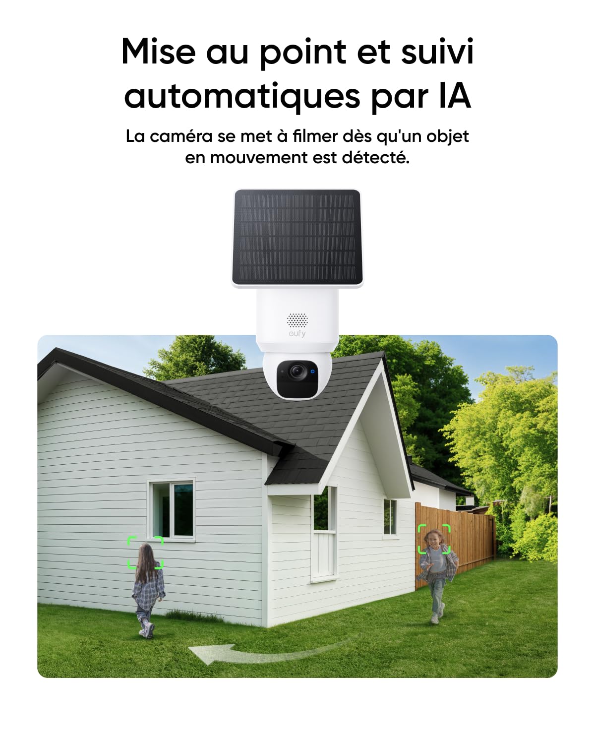 eufy SoloCam E30 | Caméra surveillance wifi extérieure sans fil, rotation 360°, suivi IA, 2K, sans frais mensuels, compatible HomeBase S380