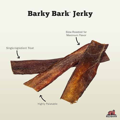 Miniatura 2 de Redbarn Pet Products Barky Bark 100% carne seca mediana (paquete de 100 unidades)
