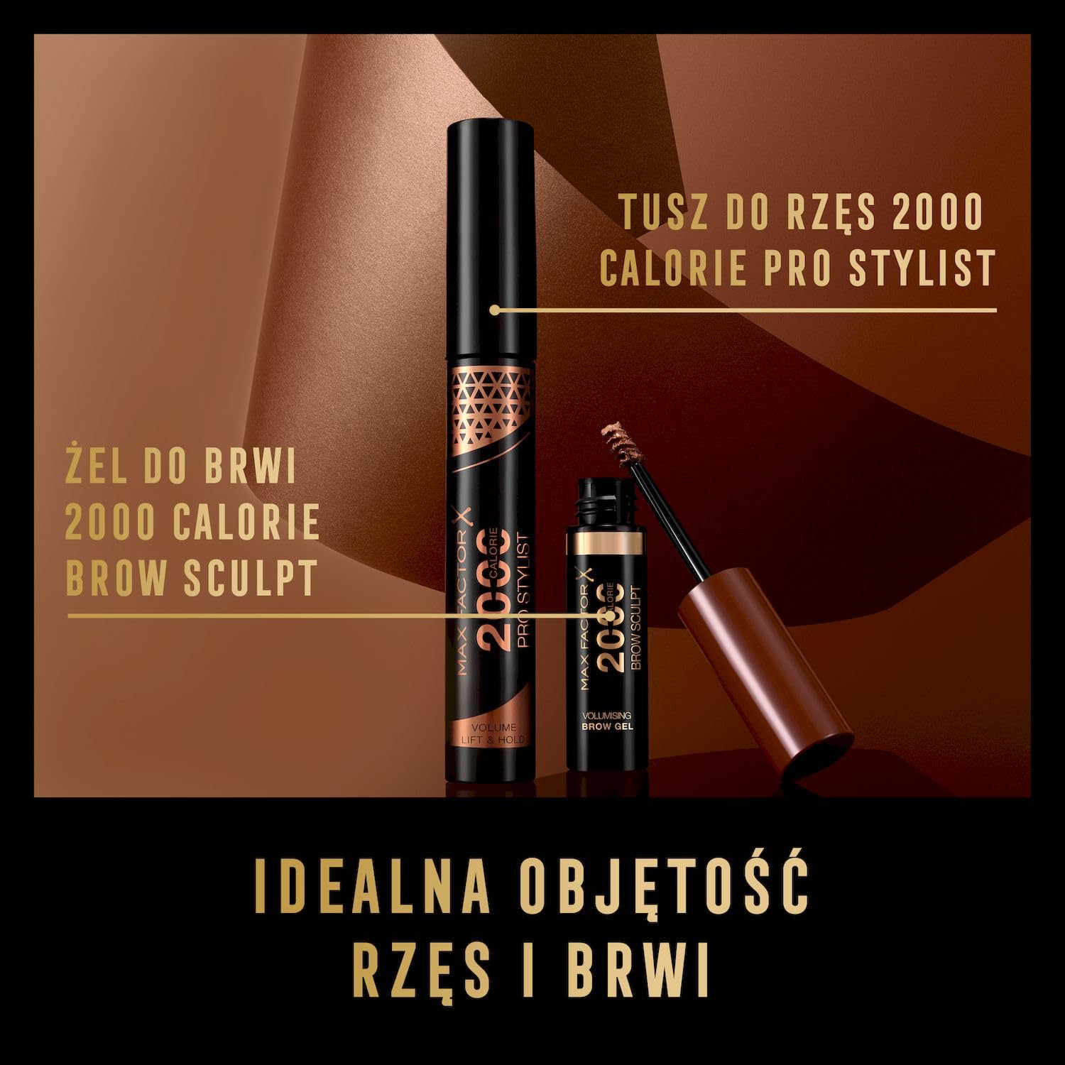 Max Factor 2000 Calorie Brow Gel stylizujący żel do brwi 04 Black Brown