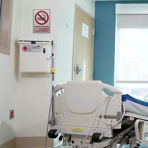 Miniatura 6 de Señales de no fumar para negocios, paquete de 4 unidades de aluminio de 40 milésimas de pulgada de pulgada de pulgada de pulgada de diámetro,