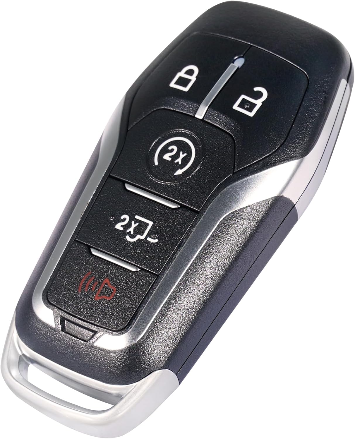 TOP-VIGOR Keyless Entry Remote Control Car Key Fob Replacement Compatible with Ford Edge Explorer F150 F250 F350 2013 2014 2015 2016 2017 2018 2019, 902Mhz ID49 Chip 5 Button for M3N-A2C31243300 - Image 5