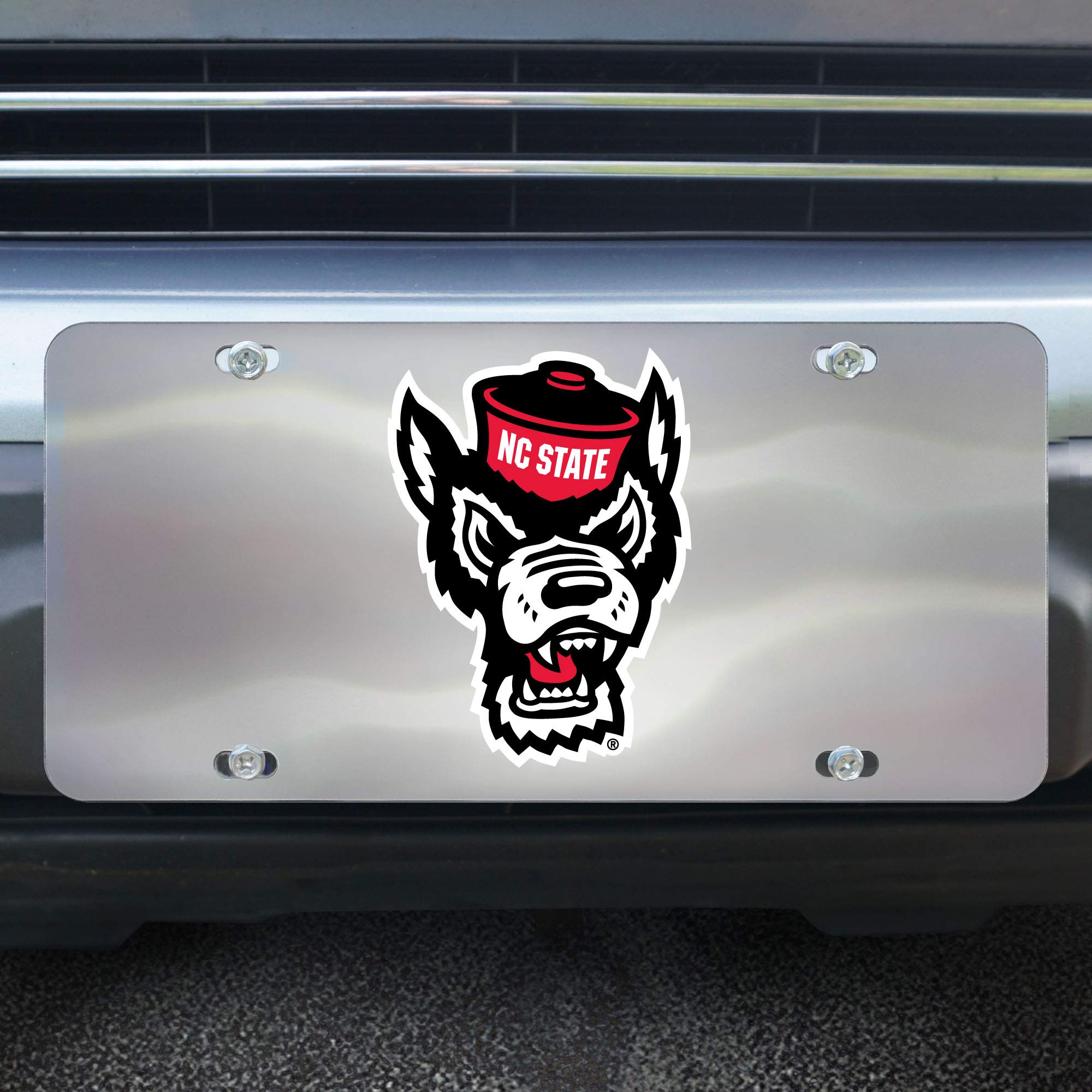 Matrícula duradera de North Carolina State University para coche 6