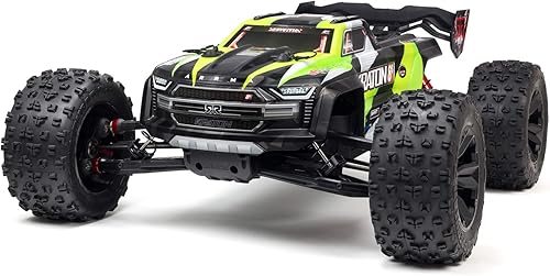 ARRMA Camión RC 15 KRATON 4X4 8S BLX sin escobillas de velocidad Monster Truck RTR listo para funcionar verde ARA110002T1 Verde, Naranja