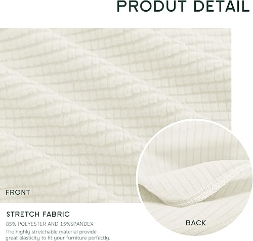 Miniatura 2 de Hokway Funda elástica protectora deslizante para cojinessofá