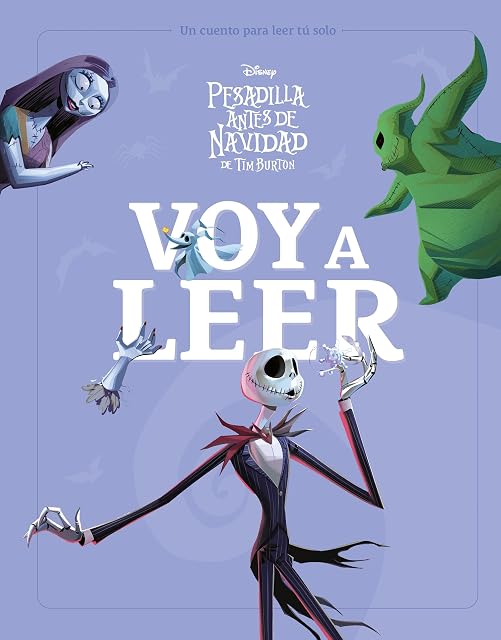 Portada de Pesadilla antes de Navidad. Voy a leer