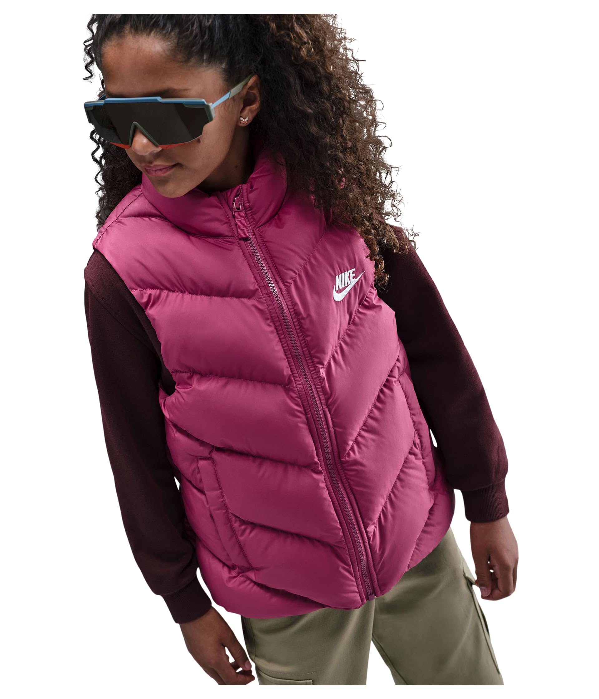 NIKE Nike Sportswear All Day Play Therma-fit-puffer-weste Mit Weiter Passform Für Ältere Kinder Gilet imbottito Therma Fit Unisex - Bambini e ragazzi