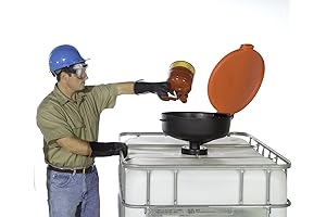 UltraTech 0656 22-Inch OD Drum Funnel for Quick and Mess-Free Liquid Transfers