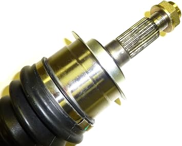 DTA DT1238123821 Front Driver and Passenger Side Premium CV Axles (New Drive Axle Assemblies - 2 pcs (Pair)) Compatible with 2008-2009 SX4 FWD and Automatic Only