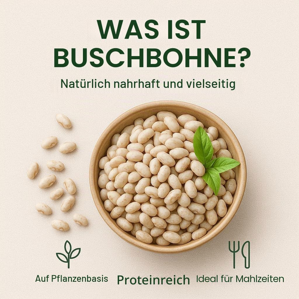 GiDeli Weiße Bohnen Getrocknet 20 kg im Eimer - proteinreich, natürliche Hülsenfrüchte ohne Zusätze - ideal für Suppen, Eintöpfe, Salate - Küche, Gastronomie, Catering
