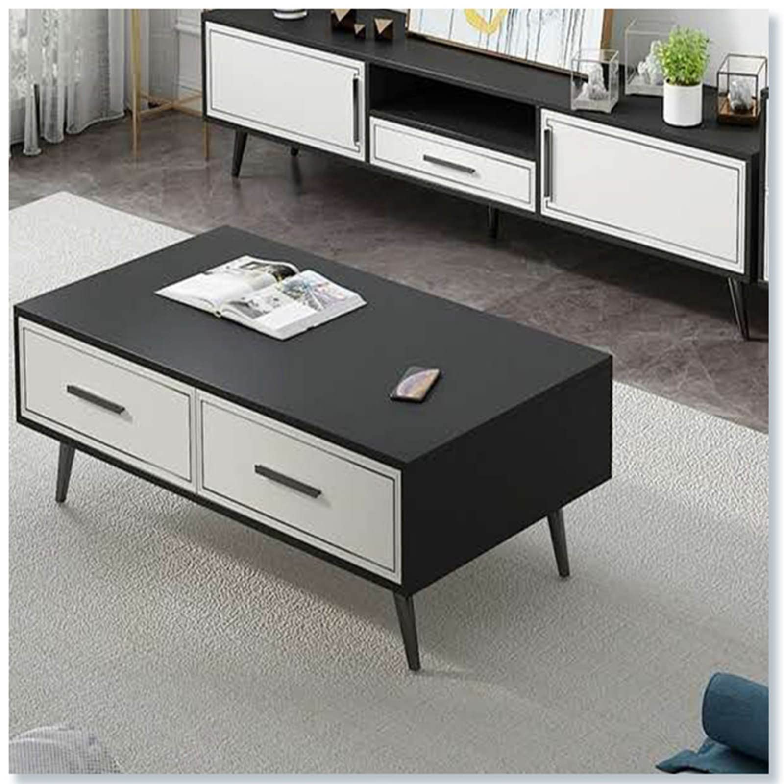 Möbelbeine Metall Schwarz 50cm - Abgewinkeltes Kegeldesign Für Sofas & Möbel