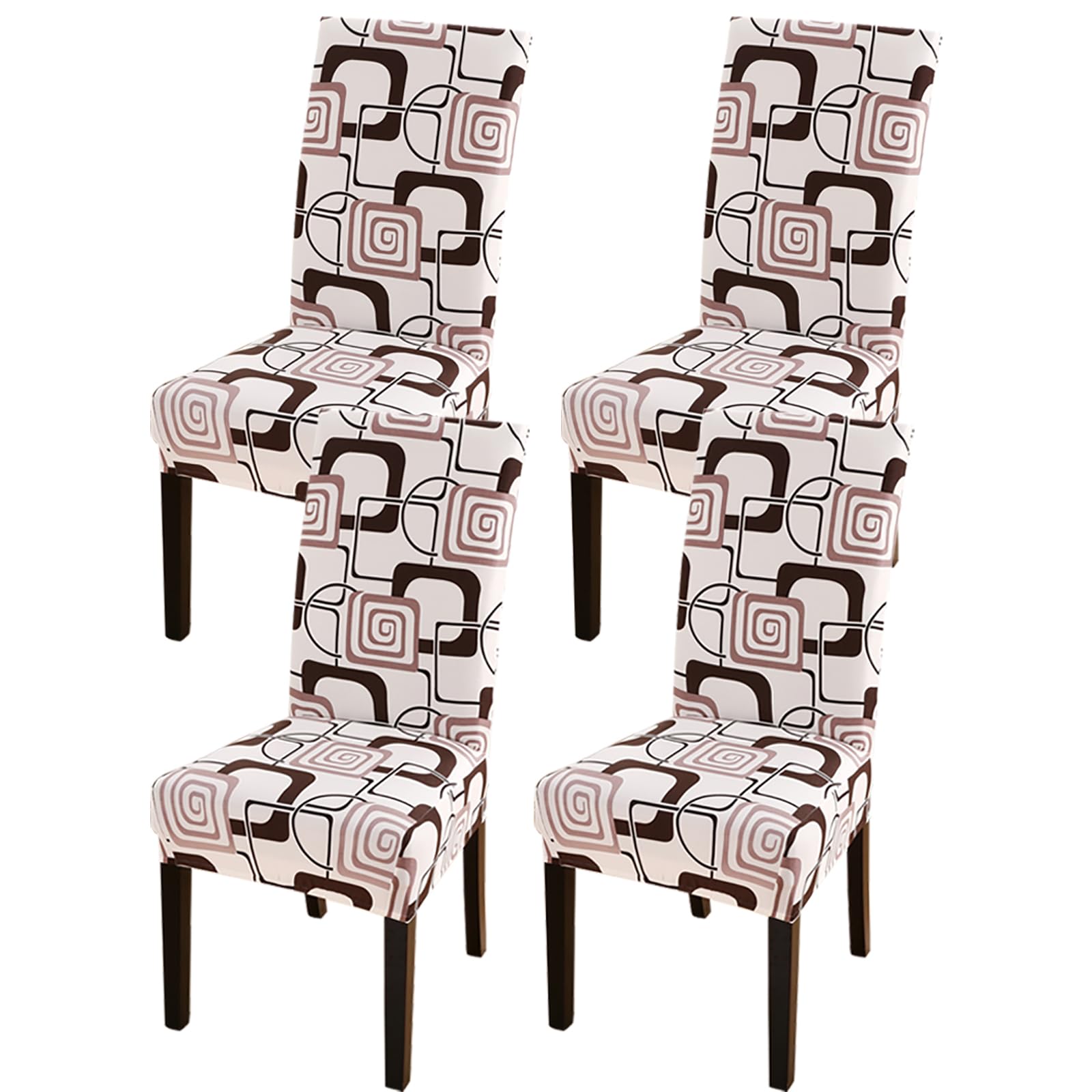 Chair Covers Slipcovers Stretch 4/6 PCS Removable Washable Dining Chair — image 1
