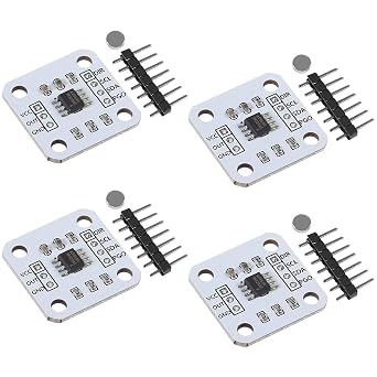 4Pcs AS5600 Magnetic Encoder Magnetic Induction Angle Measurement Sensor Module 12bit high Precision
