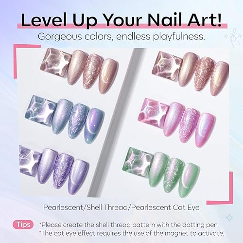 Vista 96 de Modelones - Set de esmaltes de uñas de gel, otoño, invierno, 6 colores, tono nude, esmalte de gel marrón, beige, caqui, juego de esmalte de uñas Un