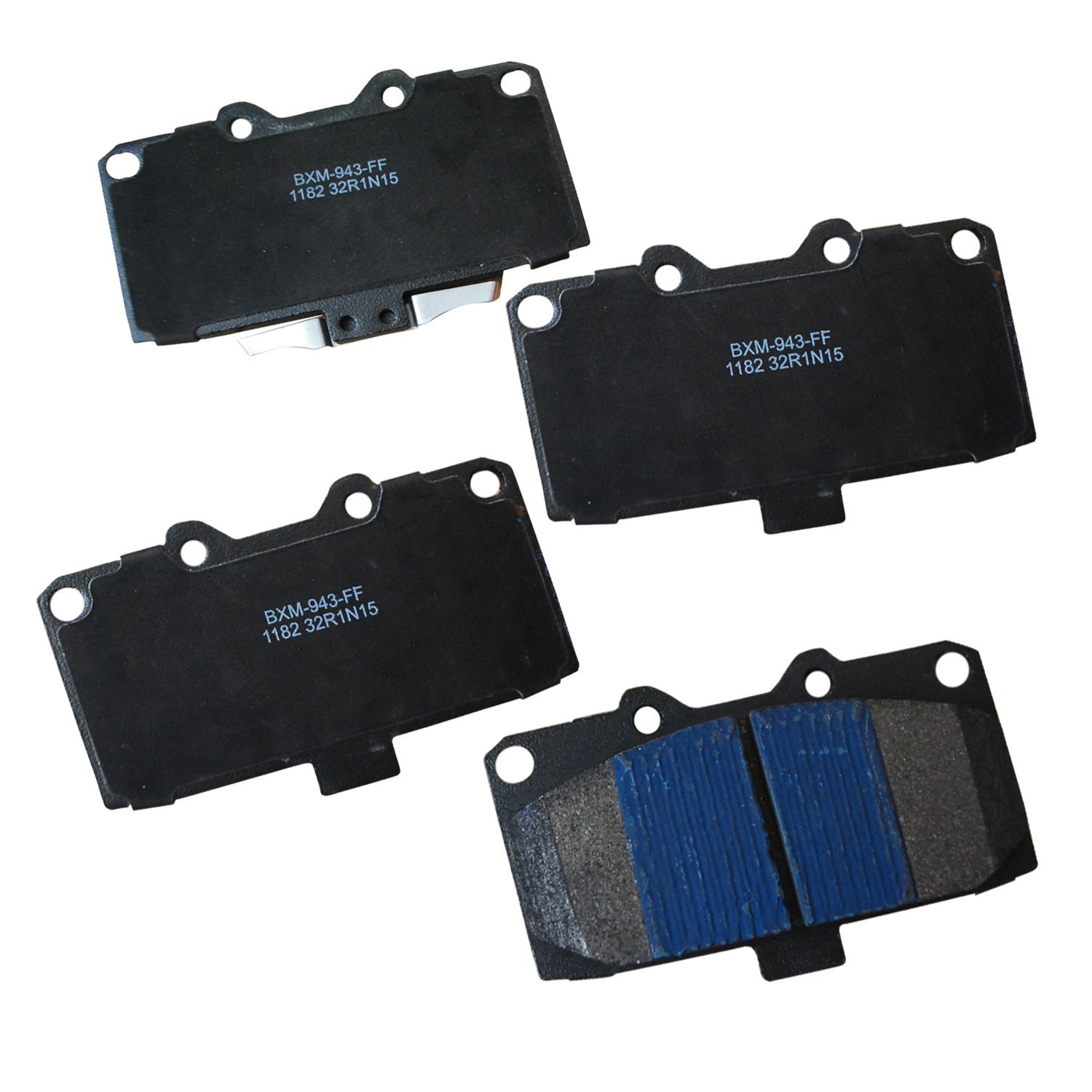 Bendix Premium SBM1182 Semi-Metallic Front Brake Pads for Subaru Impreza 2007-2006