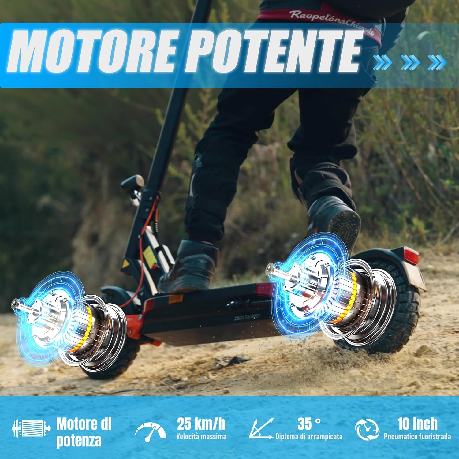 JOYOR T10 Electric Scooter powerful motor