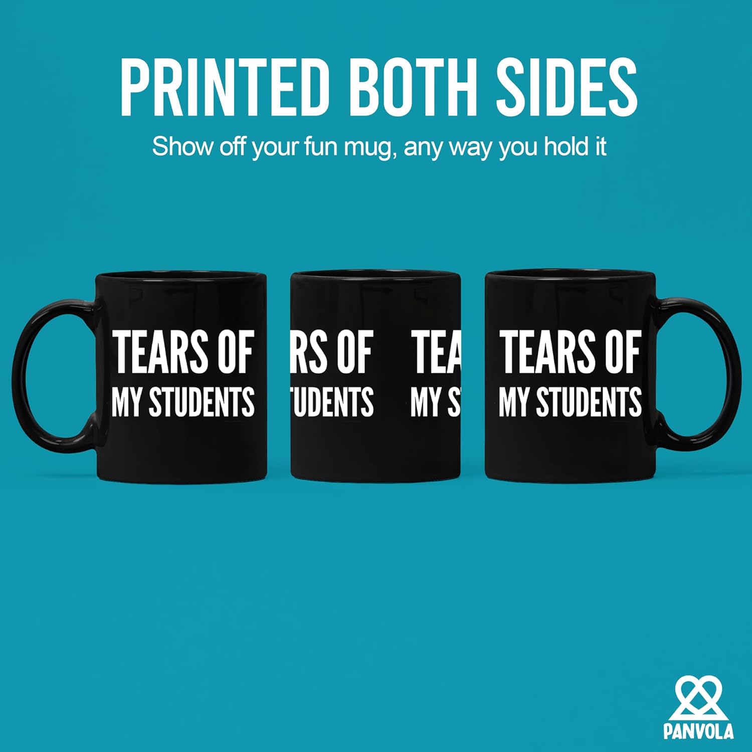 Tears of My Students Teacher Mug Funny Graduation Gift to Professor Instructor from Physics Chemistry Calculus Math Students Ceramic Coffee Cup 11oz Black - Image 3