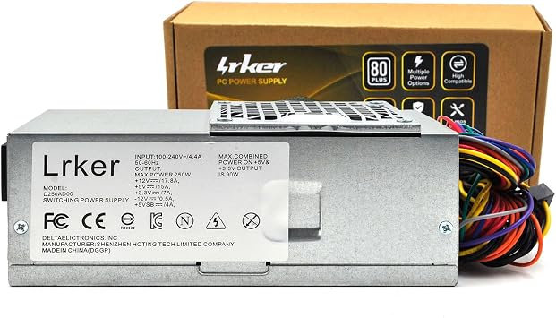 250W Power Supply D250AD-00 Compatible with Dell Optiplex 390 790 990 3010