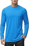 MAGCOMSEN Men's Rash Guard Swim Shirts UPF 50+ Dry Fit UV Sun Protection Long Sleeve Shirts for Men Summer Athletic SPF Tee