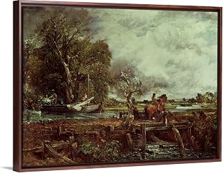 LINKAR Paint by Numbers,DIY Acrylic Painting by Numbers Kit for Beginner & Adults,Acrylic Perfect for Home Wall Decoration,— The Leaping Horse,by John Constable
