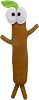 Hey Duggee Singing Sticky Stick Stick Soft Toy, Brown, 27cm tall