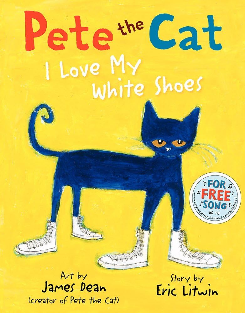 Pete the Cat: I Love My White Shoes Hardcover – Picture Book, 2 March 2010
