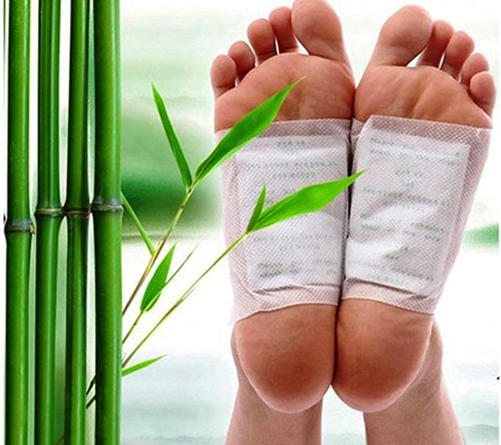 ACUPRESSURE INDIA Detox Pad For Pain Free Foot Pads for Stress Relief Sleep, Remove Toxins Cleansing Detox Foot Patches Kit for Release Body Five Boxes of 10 Pads Patches (50)