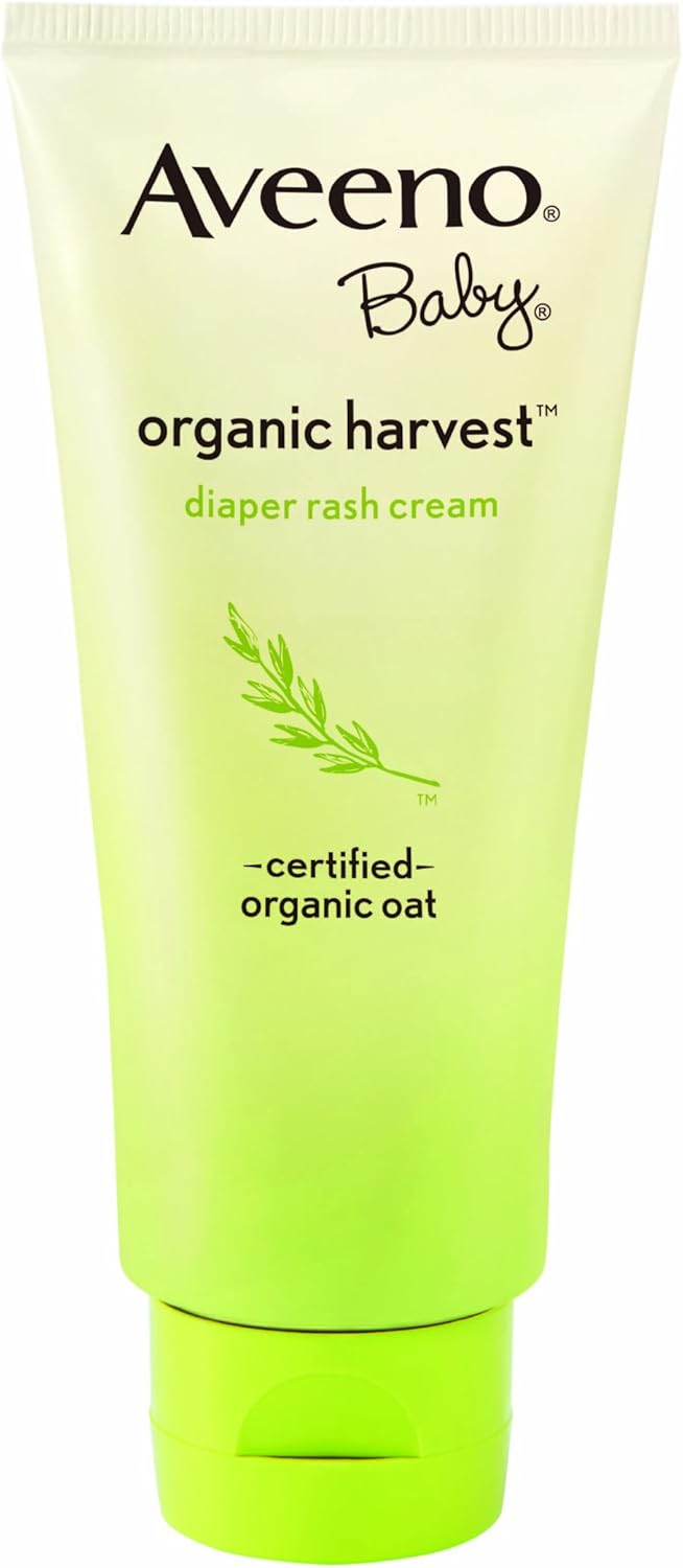 Aveeno Organic Baby Harvest Diaper Rash Cream, 3 Ounce Baby