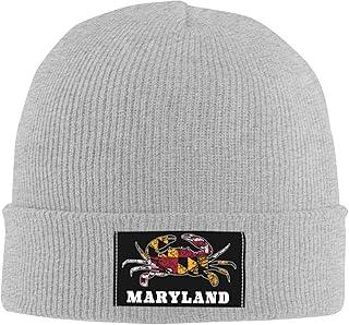 Vintage Beanie Soft Warm Skull Cap Winter Headwear Hat Knit Cuffed for Men Women