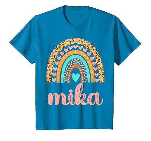Mika T-shirt avec nom Mika Cadeau d'anniversaire T-Shirt