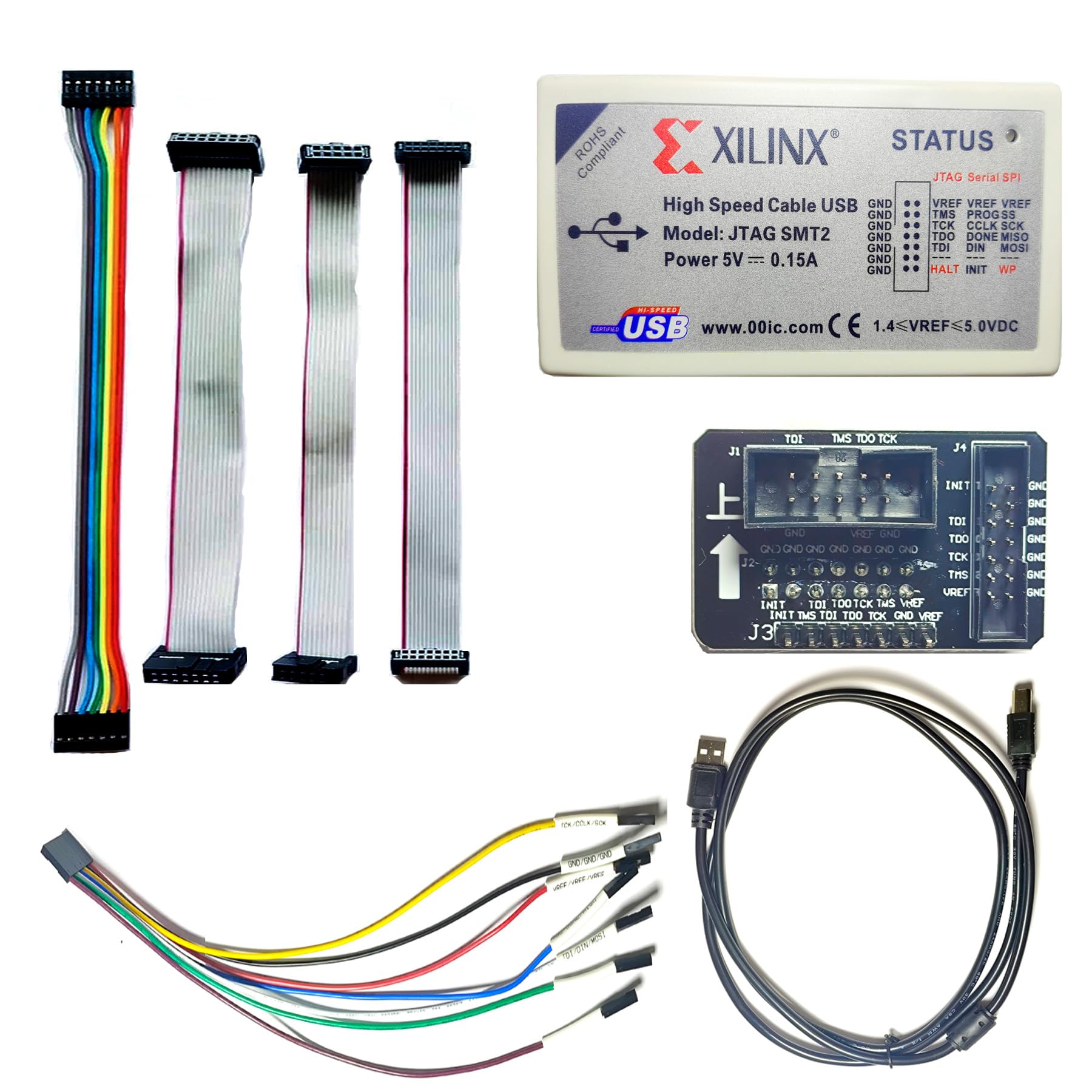 FPGA Programmmer for Xilinx Series JTAG Debugger Compatible XILINX Platform Cable USB FPGA CPLD DLC9 in Circuit Debugger Programmer-image-10
