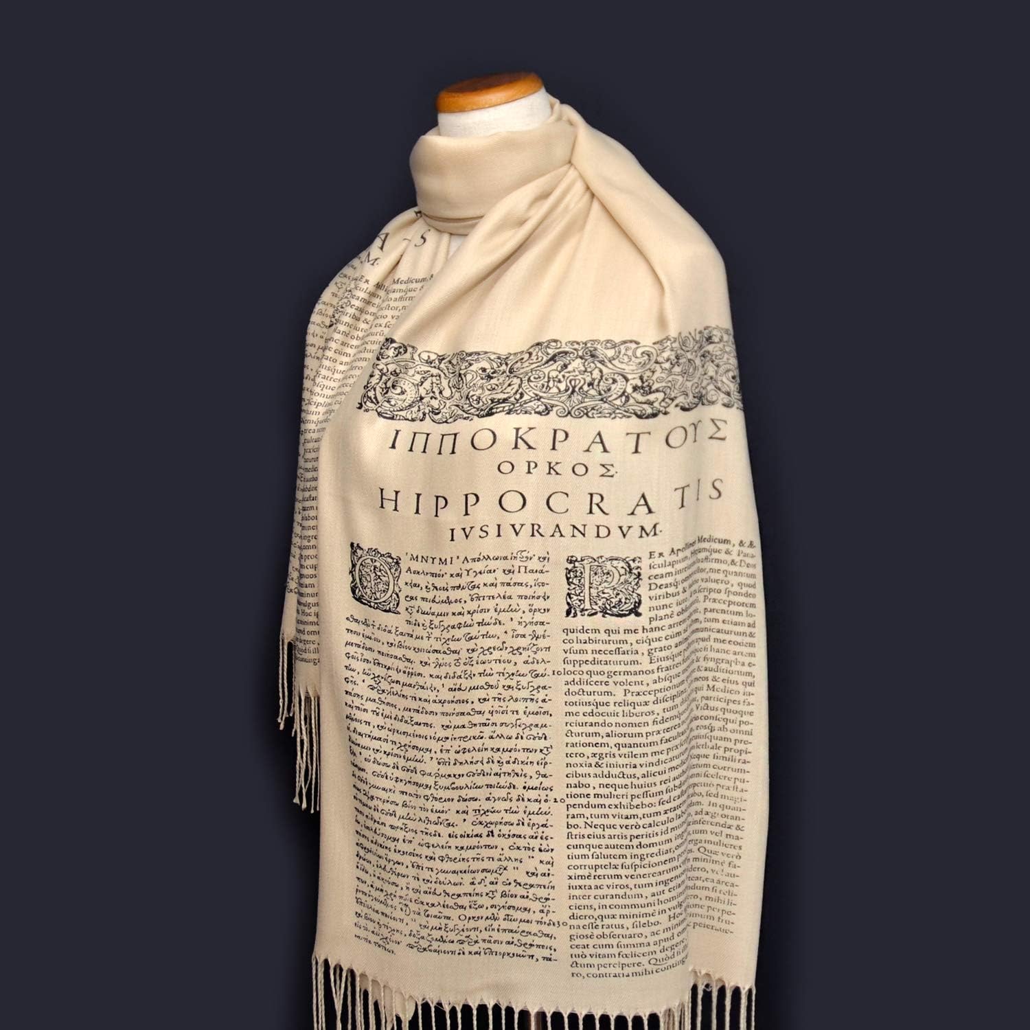 Universal Zone Hippocratic Oath Scarf/Shawl/Wrap
