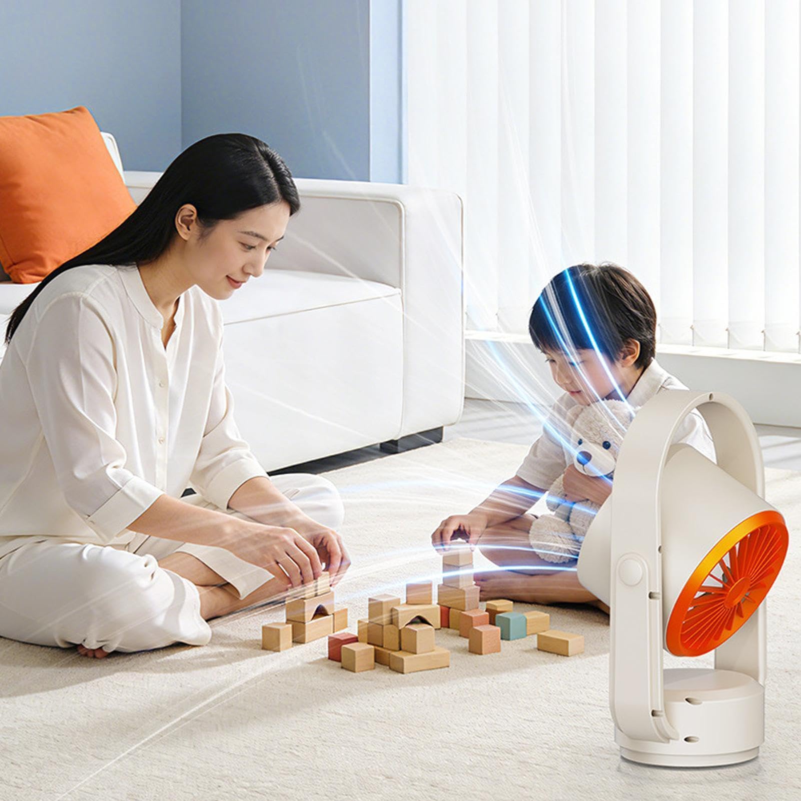 Ventilatore da Scrivania 5 Velocità Del Silenzioso