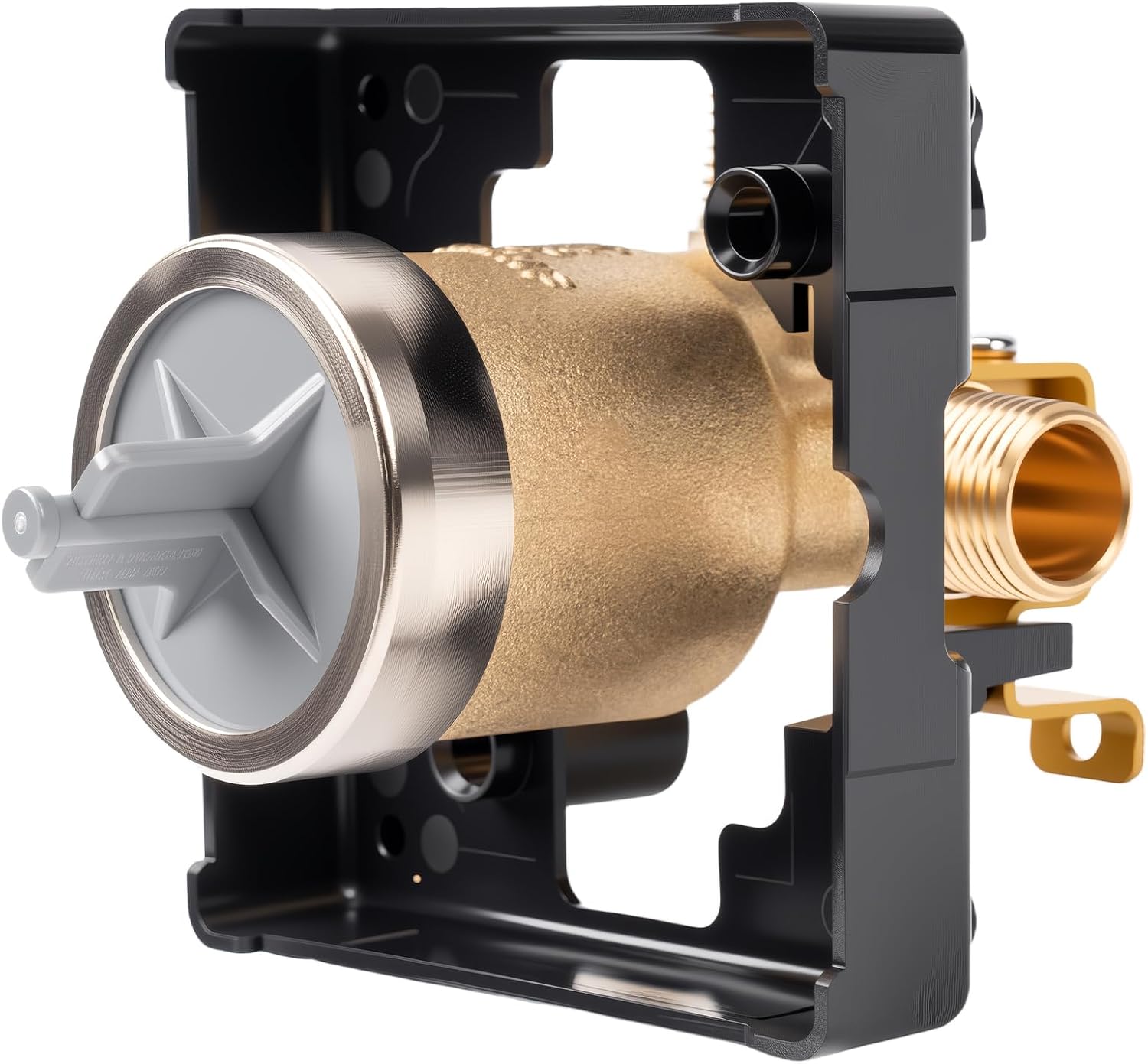 R10000-UNBXHF MultiChoice Universal Shower Valve Body fit for Delta | for Shower Faucet Trim Kits R10000 Valve Kit Compatible with Delta MultiChoice 13 14 17 17T Shower Trim High Flow