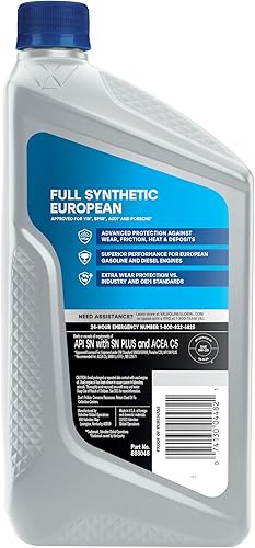 Vista 85 de Valvoline Advanced - Aceite de motor, SAE totalmente sintético