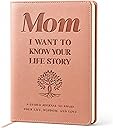 Mom I Want to Know Your Life Story Leather Journal - A Guided Journal To Share Her Memories - Meaningful Gifts for Mom from Daughter Son - Sentimental Gifts for Mothers Day, Birthday & Christmas