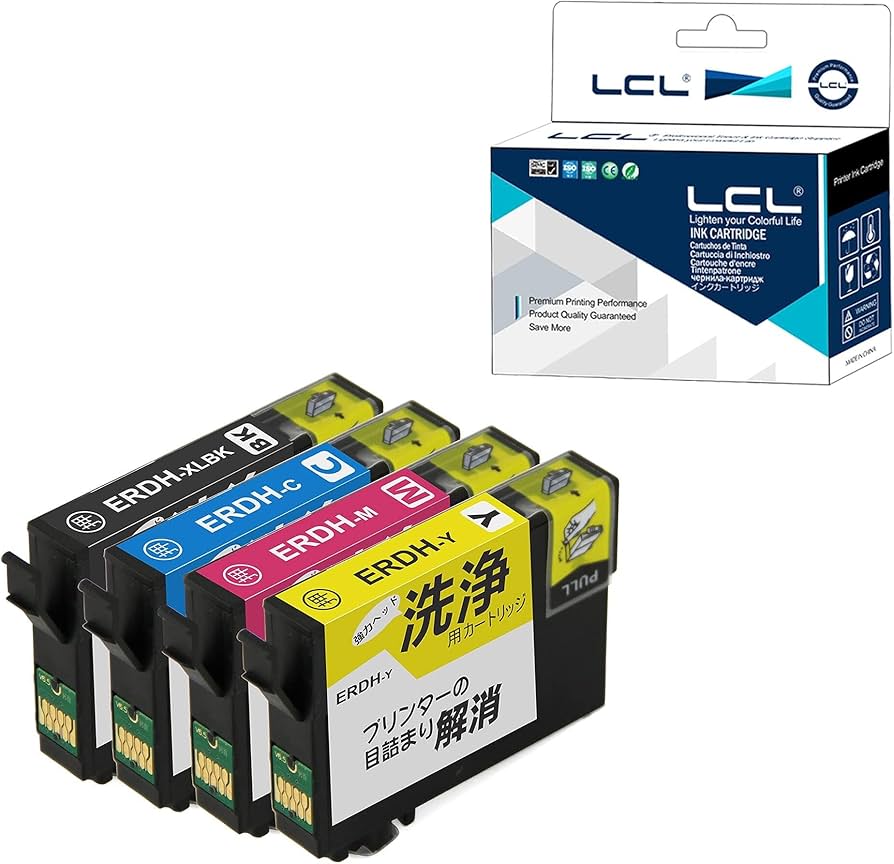Amazon.co.jp: LCL プリンター 洗浄液 エプソンに適合する RDH-4CL RDH