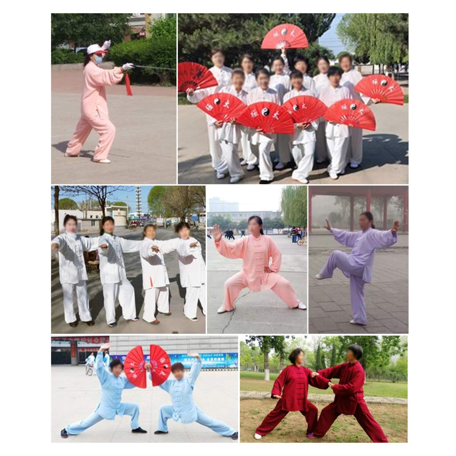 Herren Tai Chi Kleidung, Unisex Chinesische Traditionelle Kampfkunst Tai Chi Uniform Kung Fu Kleidung Wushu Anzug - Für Männer Und Frauen