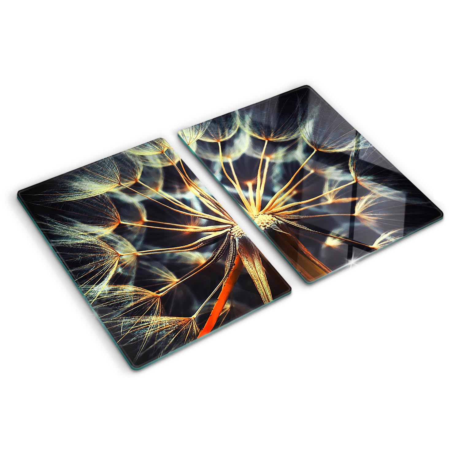 Planche en Verre Trempé 2x40x52 cm pour cuisiner et dresser vos tables modernes
