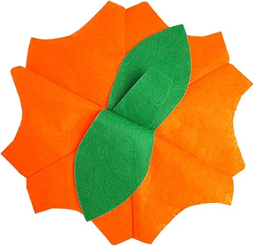 Miniatura 5 de Halloween 3piezas Disfraz de calabaza para niños niños cosplay ropa de fiesta naranja