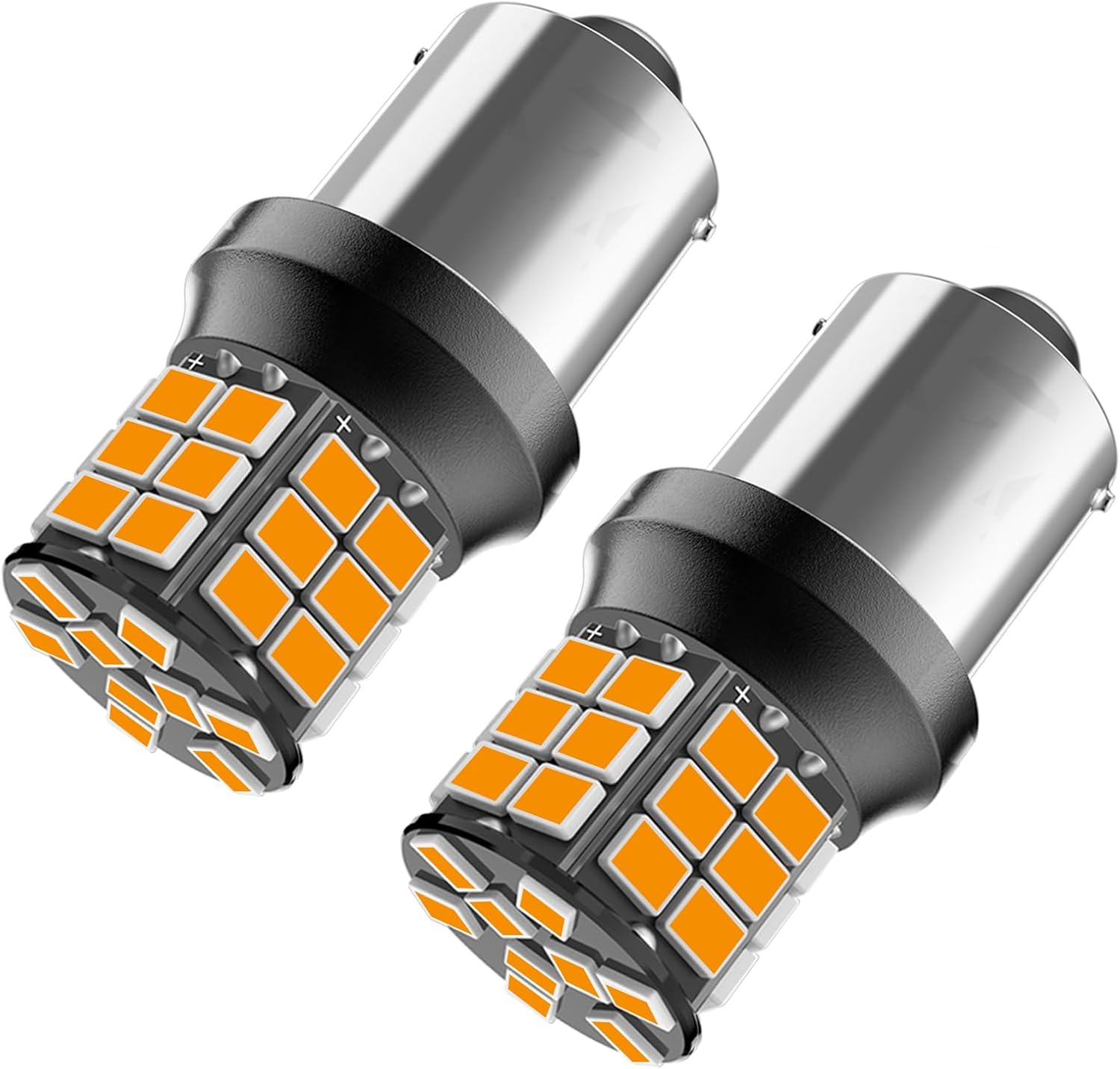 Serundo Auto 1156 Led Bulb, 12V 24V Super Bright 1141 1003 BA15S LED Bulbs Used for Back Up Reverse Lights, Tail Lights, RV lights,Lawn Mower etc. Pack of 2pcs White