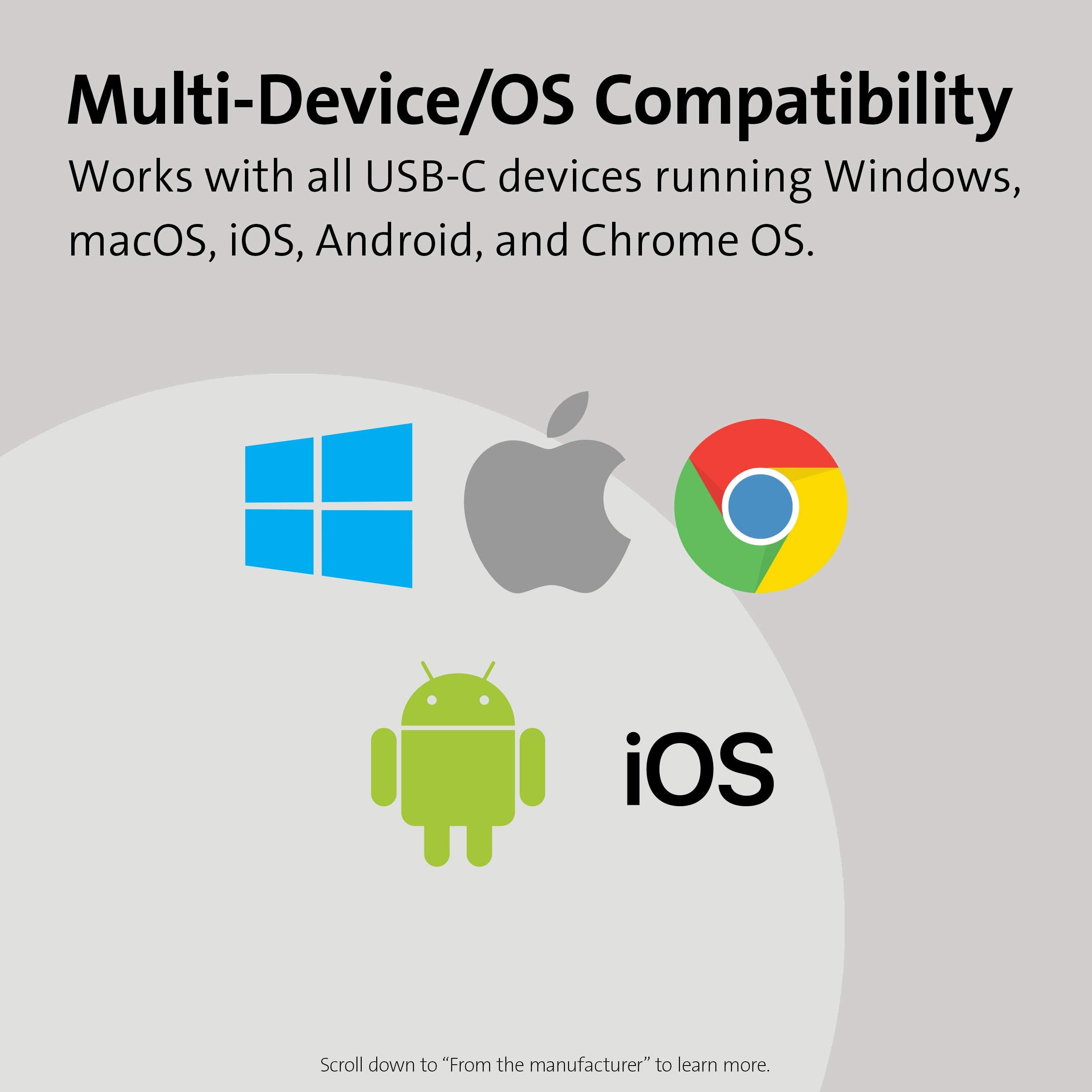 Kensington Hi-Fi USB-C Headphones (K97456WW)