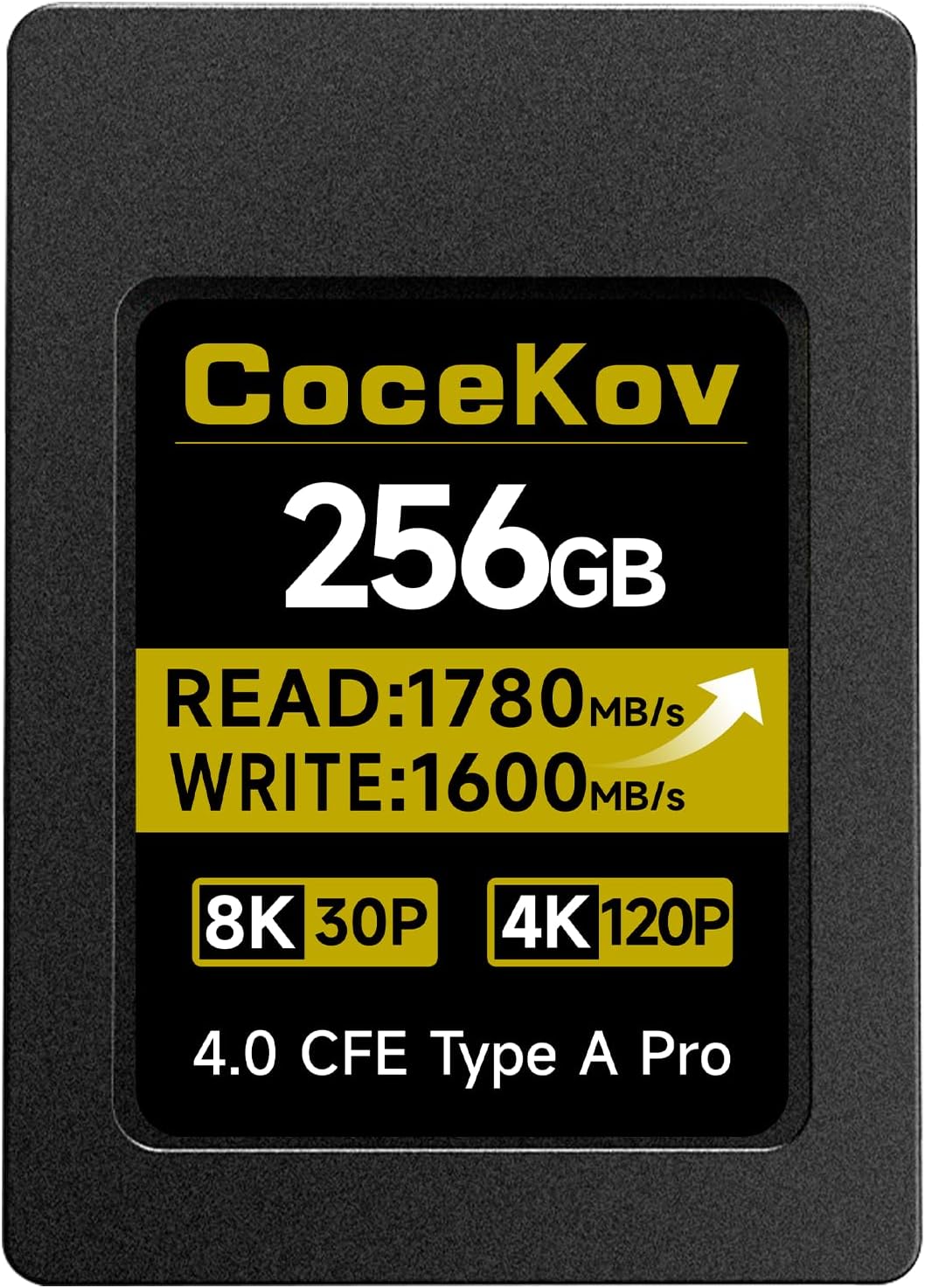 256GB CFexpress 4.0 Type A Memory Card 1780MB/s Read,&1600MB/s Write for RAW 4K 120P/8K 30P Video Recording Compatible with Sony a1/a7S III/FX3/a7m4/ Alpha FX Cameras