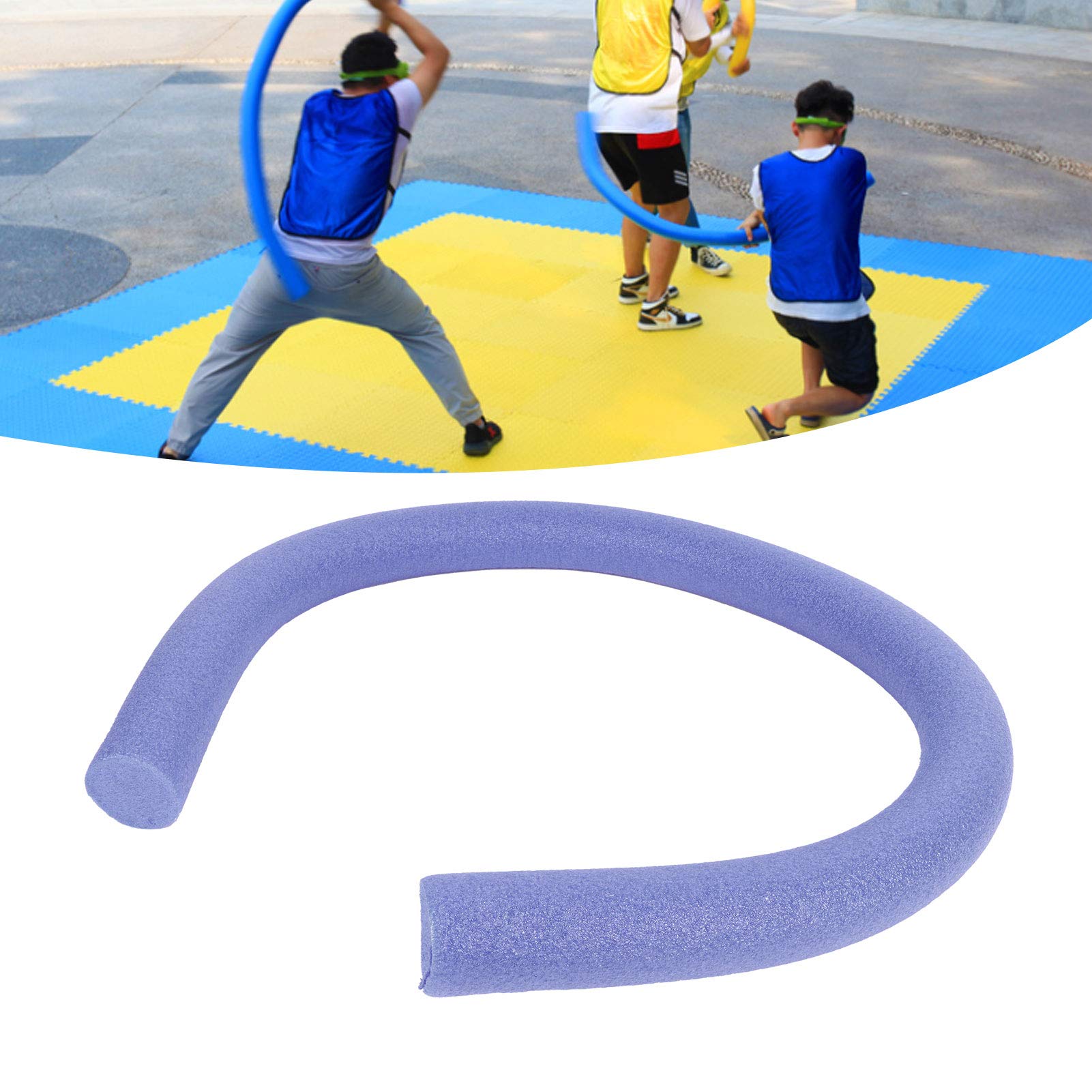 Annadue 9 Piezas/1 Pieza de Fideos de Espuma EPE para Piscina, Palo Flotante de Agua para Juegos con los Ojos Vendados, Juguete de Ayuda para Nadar para Niños para Fiesta en la Piscina Diversión Al