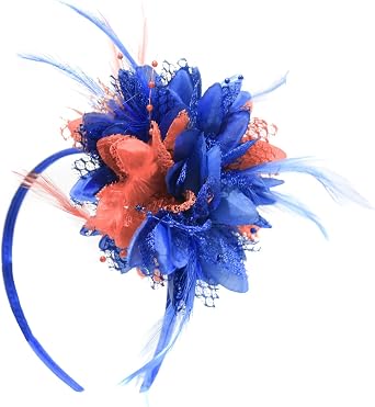 Caprilite Electric Royal Blue and Coral 
