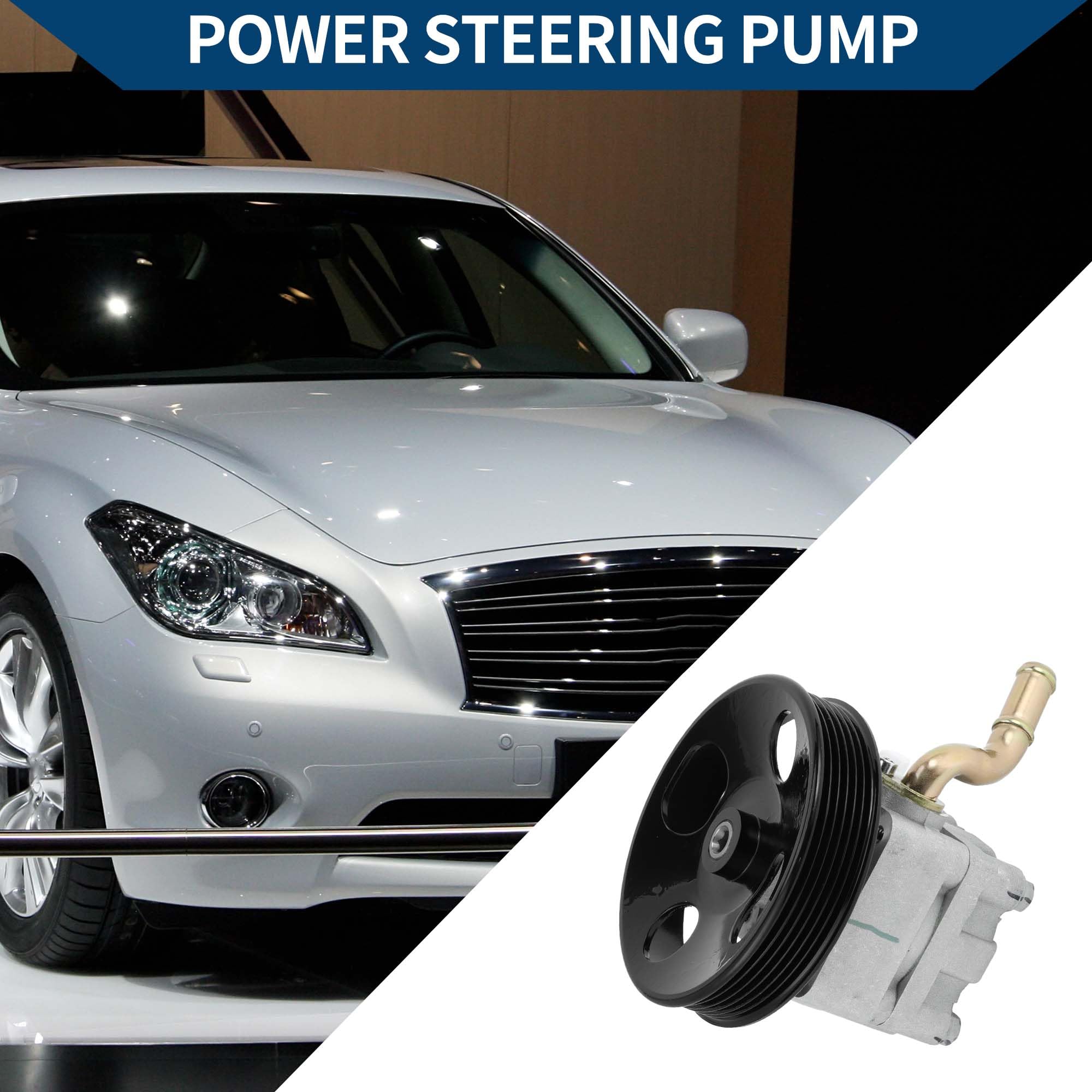 Pompa Servosterzo per Infinit G25 2.5L V6 11-12 1 Pezzo