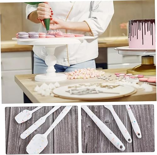 Miniatura 3 de ARTIBETTER Herramienta de silicona para hornear, espátulas resistentes al calor para cocina, raspar y mezclar, utensilios antiadherentes flexibles