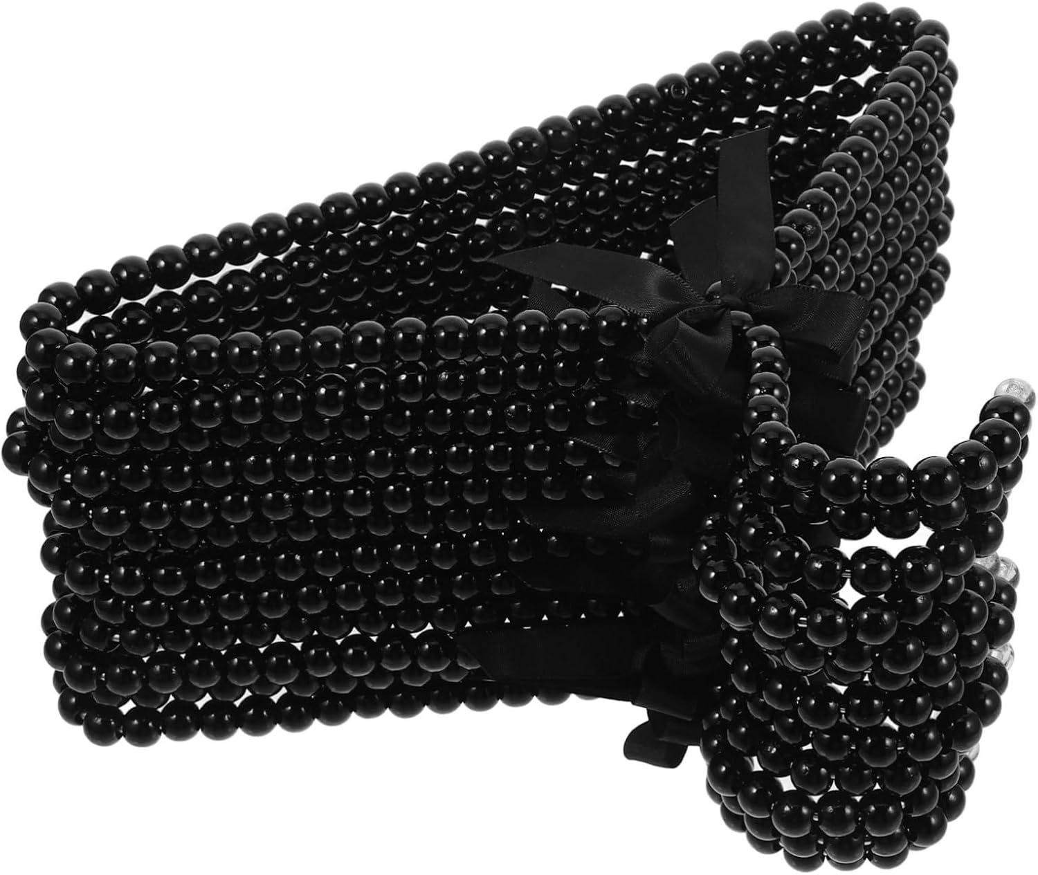 Zerodeko 12pcs Black Clothes Hanger Ribbon Bow Decorative Shirt and Hangers for Closet Organization for Boy Girl and Pet Apparel Space-Saving Design